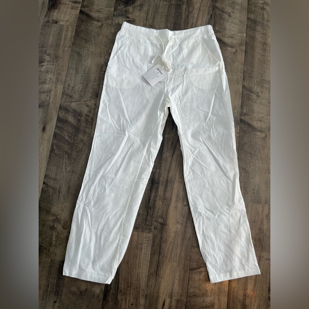 BRAND NEW W TAGS Tanming Womens Pants White